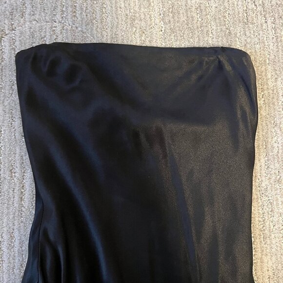 Meshki Tyler Strapless Satin Midi Dress - Picture 5 of 7